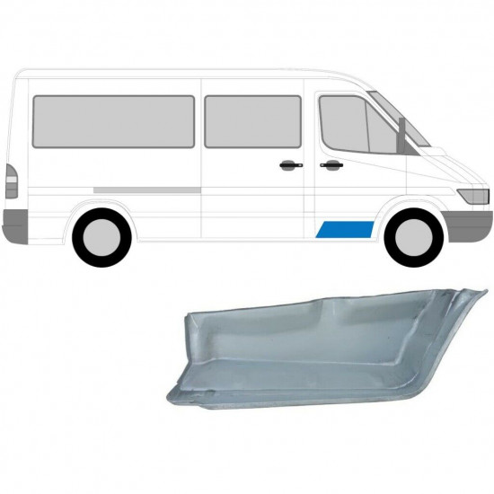 Fram steg reparationspanel för Mercedes Sprinter 1995-2006 / Vänster+Höger / Set 6266