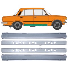 Reparationspanel för inre och yttre tröskel för Fiat 125p 1968-1991 / Vänster+Höger / Set 12548