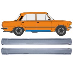 Tröskelplåt reparationspanel för Fiat 125p 1968-1991 / Vänster+Höger / Set 12542