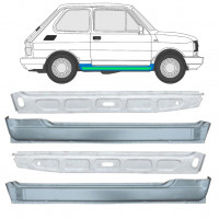 Reparationspanel för inre och yttre tröskel för Fiat 126p 1972-2000 11718