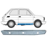 Inre tröskel reparationspanel för Fiat 126p 1972-2000 / Höger 15121