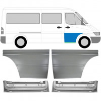 Inre + yttre fram dörrreparationspanel för Mercedes Sprinter 1995-2006 / Vänster+Höger / Set 10510