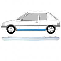 Tröskelplåt reparationspanel för Peugeot 205 1983-1998 / Vänster 7589