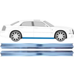 Tröskelplåt reparationspanel för Chrysler 300C 2004-2011 / Vänster = Höger (symmetrisk) / Set 9515