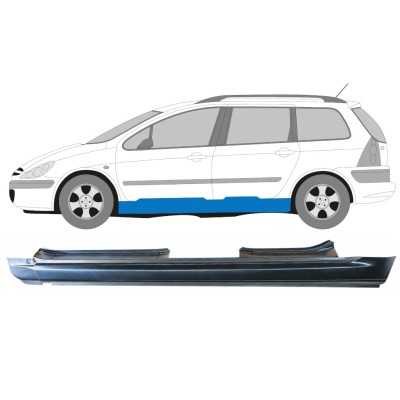 Tröskelplåt för Peugeot 307 2001-2008 / Vänster / COMBI 16968