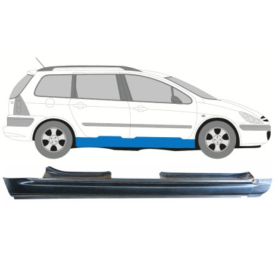 Tröskelplåt för Peugeot 307 2001-2008 / Höger / COMBI 16967