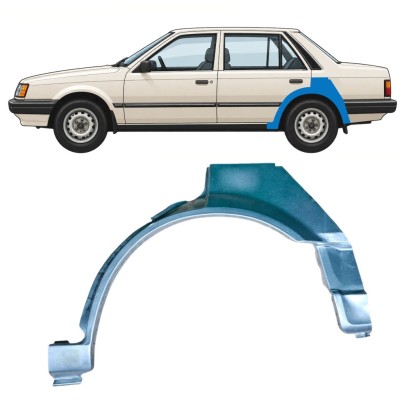 Sidovägg hjulhuskant för Mazda 323 BF 1985-1989 / Vänster 12957