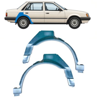 Sidovägg hjulhuskant för Mazda 323 BF 1985-1989 / Vänster / Höger / Vänster+Höger / Set 12958