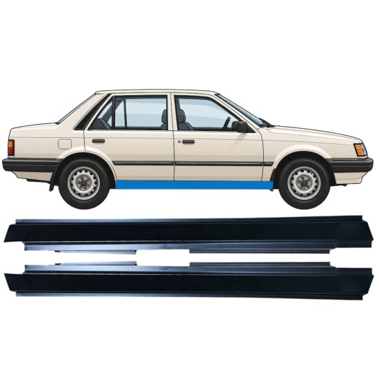 Tröskelplåt för Mazda 323 BF 1985-1989 / Vänster / Höger / Vänster+Höger / Set 12961
