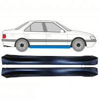 Tröskelplåt reparationspanel för Peugeot 405 1987-1996 / Vänster+Höger / Set 10780