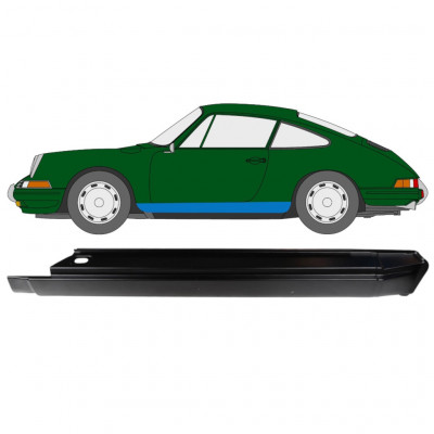 Tröskelplåt för Porsche 911 1964-1974 / Vänster 12702