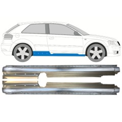 Tröskelplåt för Audi A3 8P 2003-2012 / Vänster+Höger / Set 14563