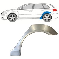 Sidovägg hjulhuskant för Audi A3 8P 2003-2012 / Vänster 15209