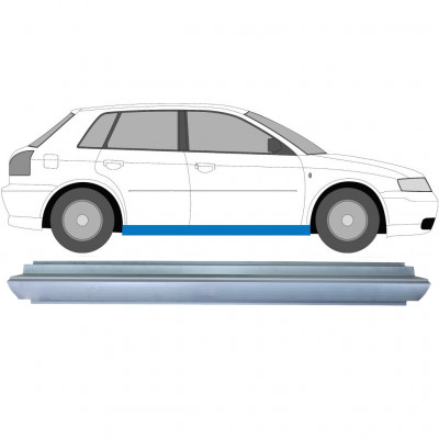 Tröskelplåt reparationspanel för Audi A3 8L 1996-2003 / Vänster = Höger (symmetrisk) 6693