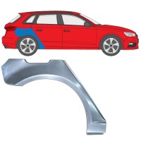 Sidovägg hjulhuskant för Audi A3 8V 2012-2020 / Höger / HATCHBACK 17280