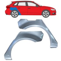 Sidovägg hjulhuskant för Audi A3 8V 2012-2020 / Vänster+Höger / HATCHBACK / Set 17282