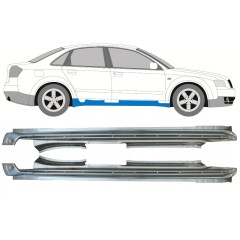 Tröskelplåt för Audi A4 B6 2000-2004 / Vänster+Höger 15159