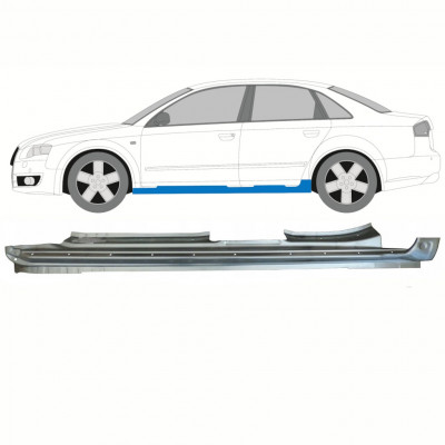 Tröskelplåt reparationspanel för Audi A4 B6 B7 2000-2007 / Vänster 8647