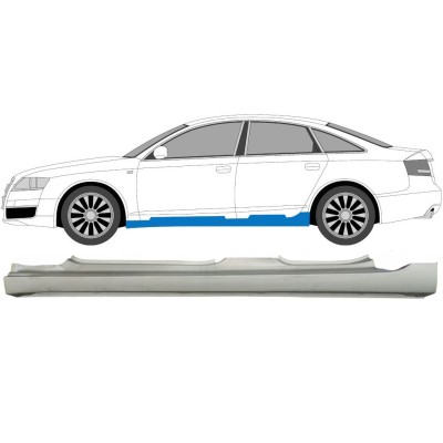 Tröskelplåt för Audi A6 C6 2004-2010 / Vänster 15034
