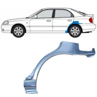 Sidovägg hjulhuskant för Hyundai Accent 2000-2006 / Vänster 7594