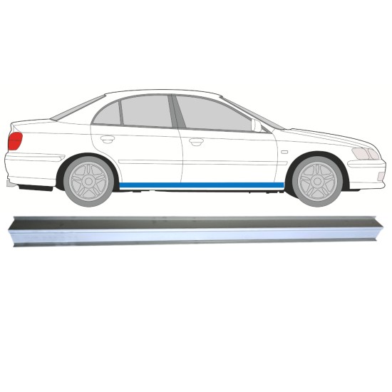 Övre del av tröskel reparationspanel för Honda Accord 1998-2002 / Vänster = Höger (symmetrisk) 16284