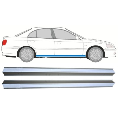 Övre del av tröskel reparationspanel för Honda Accord 1998-2002 / Vänster+Höger / Set 16285