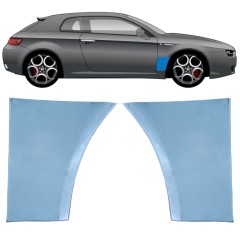 Reparationspanel till framskärm för Alfa Romeo Brera 2005-2010 / Vänster+Höger / Set 11399