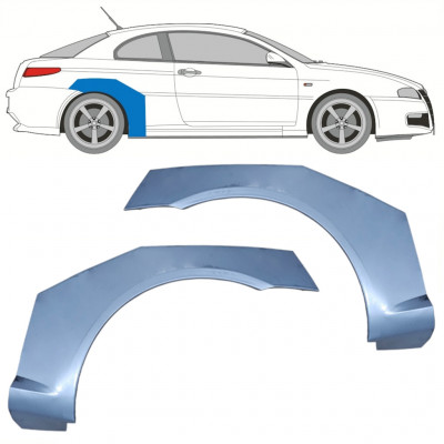 Sidovägg hjulhuskant för Alfa Romeo Gt 2003-2010 / Set 10359