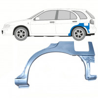 Nedre del av bak skärm bakom hjul för Nissan Almera 1995-2000 / Vänster 10222