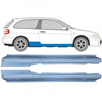 Tröskelplåt reparationspanel för Nissan Almera 1995-2000 / Vänster+Höger / Set 10608