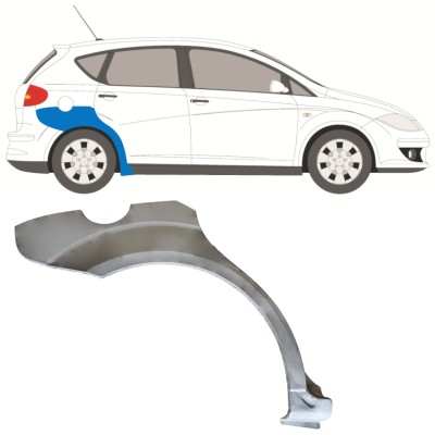 Sidovägg hjulhuskant för Seat Altea 2004-2015 / Höger 15046