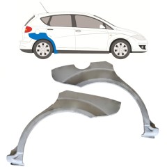 Sidovägg hjulhuskant för Seat Altea 2004-2015 / Vänster+Höger / Set 15048