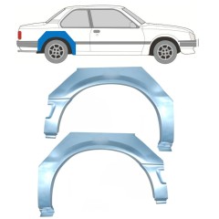 Sidovägg hjulhuskant för Opel Ascona C 1981-1998 / Vänster+Höger / Set 9704