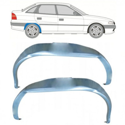 Hjulhus reparationsplåt för Opel Astra 1991-2002 / Vänster+Höger / Set 10532