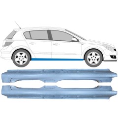 Tröskelplåt för Opel Astra H 2003-2014 / Vänster+Höger / Set 9289