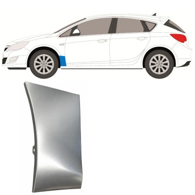 Reparationspanel till framskärm för Opel Astra J 2009-2015 / Vänster 17166