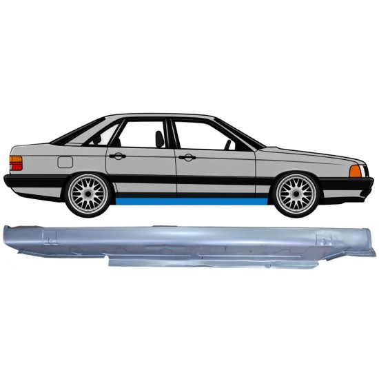 Tröskelplåt för Audi 100 C3 1982-1990 / Höger 6419