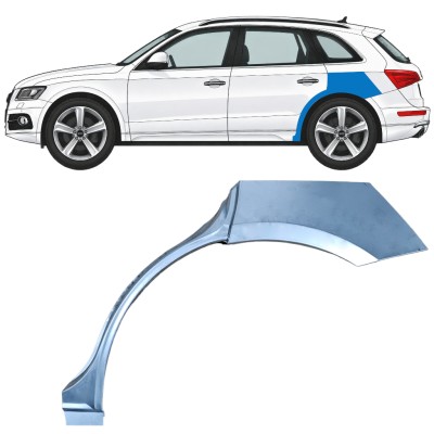 Sidovägg hjulhuskant för Audi Q5 2009-2017 / Vänster 11401