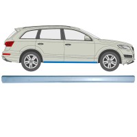 Tröskelplåt reparationspanel för Audi Q7 2005-2015 / Vänster = Höger (symmetrisk) 14988 Tröskelplåt reparationspanel för Audi Q7 2005-2015 / Vänster = Höger (symmetrisk) 14988