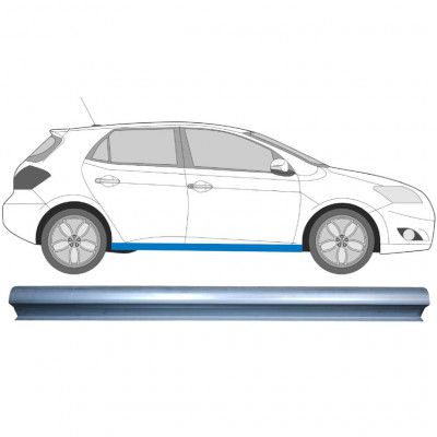 Tröskelplåt reparationspanel för Toyota Auris 2007-2012 / Vänster = Höger (symmetrisk) 7066