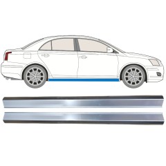 Tröskelplåt reparationspanel för Toyota Avensis T25 2003-2008 / Vänster+Höger / Set 12866