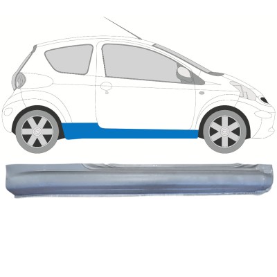 Tröskelplåt för Toyota Aygo 2005-2012 / Höger 14558