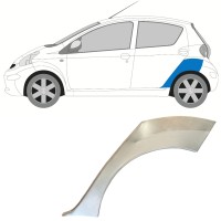 Sidovägg hjulhuskant för Toyota Aygo 2005-2012 / Vänster 16059
