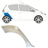 Sidovägg hjulhuskant för Toyota Aygo 2005-2012 / Höger 16058