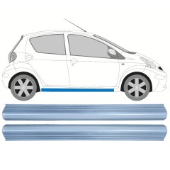 Tröskelplåt reparationspanel för Toyota Aygo 2005-2012 / Vänster+Höger / Set 11911