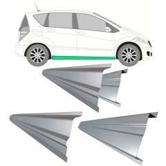 Reparationspanel för inre och yttre tröskel för Mercedes A-Class W169 2004-2012 / Vänster = Höger (symmetrisk) / Set 11156