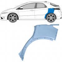 Sidovägg hjulhuskant för Honda Civic 2005-2011 / Vänster 6635