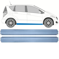 Tröskelplåt reparationspanel för Mercedes A-Class W169 2004-2012 / Vänster = Höger (symmetrisk) / Set 11153