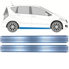 Inre tröskel reparationspanel för Mercedes A-Class W169 2004-2012 / Vänster = Höger (symmetrisk) / Set 11155