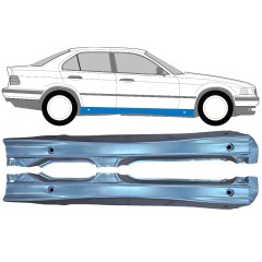 Tröskelplåt för BMW 3 E36 1990-2000 / Vänster+Höger / Set 11097